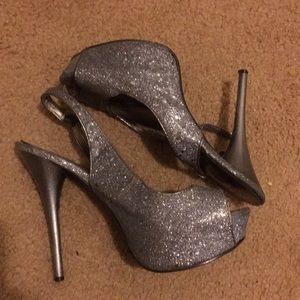 Qupid Sparkly Heels